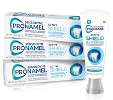 Sensodyne Pronamel Active Shield Whitening Enamel Toothpaste, Cool Mint - 3.4 Ou