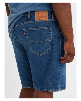 Levi's 501 Men's Shorts Blue Size 48 Cotton Blend Denim Shorts New