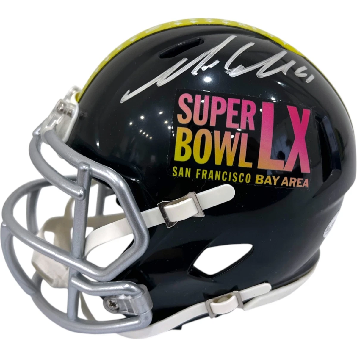MIKE MACDONALD SIGNED SEAHAWKS SUPER BOWL LX MINI HELMET 2026