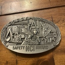 NCI Safety Award Belt Buckle