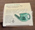 Ancient Secrets Nasal Cleansing Pot Plastic Travel Model plus Bonus Salt packets — photo 2