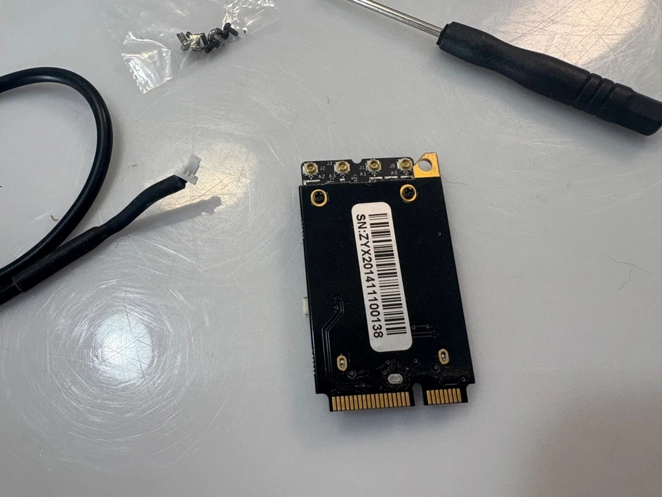 Mac Pro 4,1 5,1 Apple WiFi BT 4.1 Upgrade Adaptor & Card COMPLETE KIT - Image 2 of 4