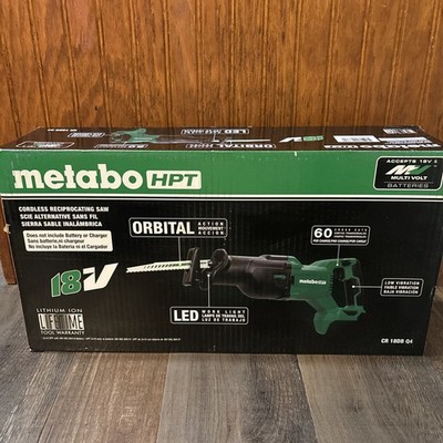 Metabo HPT 18V Multi Volt Cordless Reciprocating Saw Tool Only NEW (box damage)