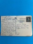 Postcard #8 - So. Fallsburg, NY Hotel Plaza with rare black 4c  Lincoln postage — photo 1