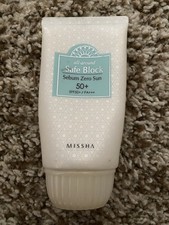 Missha All around Safe Block Zero Vegan Sun SPF50 PA   50ml tester 1/3rd full