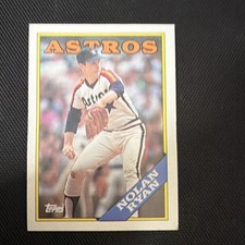 Topps 1988 Nolan Ryan Houston Astros Base Set Baseball Card #250