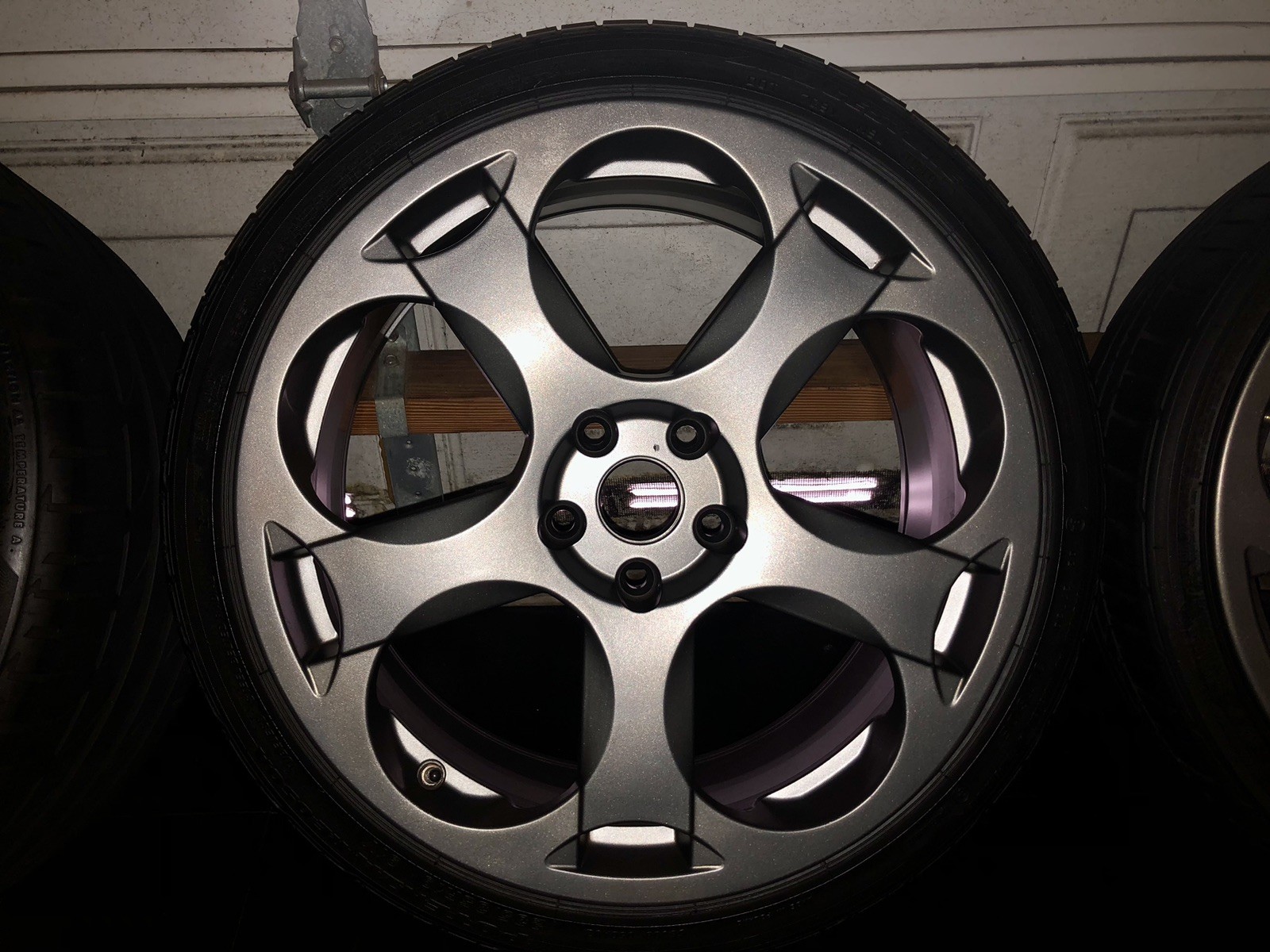 LAMBORGHINI GALLARDO CASSIOPEA WHEELS SET OEM 19 INCH TIRES 2004 2005 2006 2007