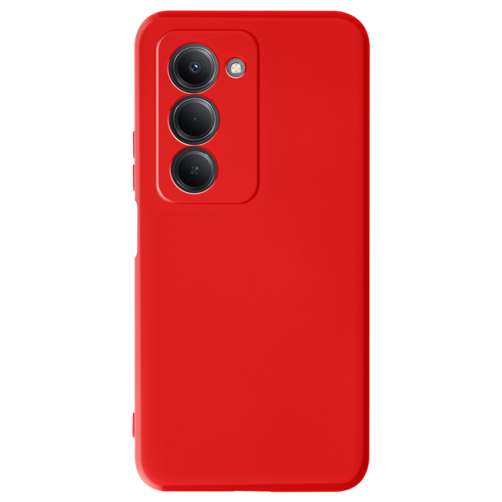 Coque silicone Redmi 15 5G antichoc Fast Cover rouge