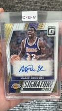2017 Donruss Optic Magic Johnson Signature Series Auto Lakers # 53
