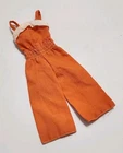 BARBIE PANTS JUMPSUIT BEST BUY #2222 ORANGE WHITE TRIM VTG 1975 DOLL CLOTHES