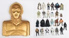 Star Wars POTF 1996 C-3PO Carry Case + 25 POTF Action Figures & Accessories