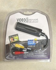 EzCAP USB Video Capture Stick; EzCAP168 Easycap by ClearClick AUTHENTIC USA Game