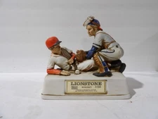 Lionstone Baseball Players Decanter