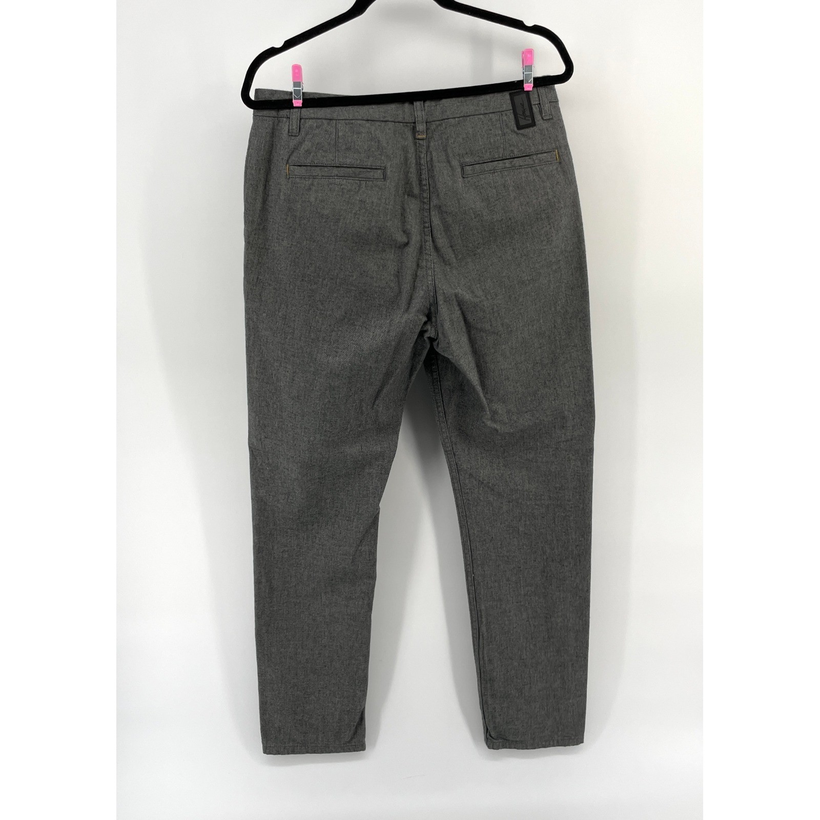 Howe Creative Workforce Chinos Grey Herringbone M… - image 4