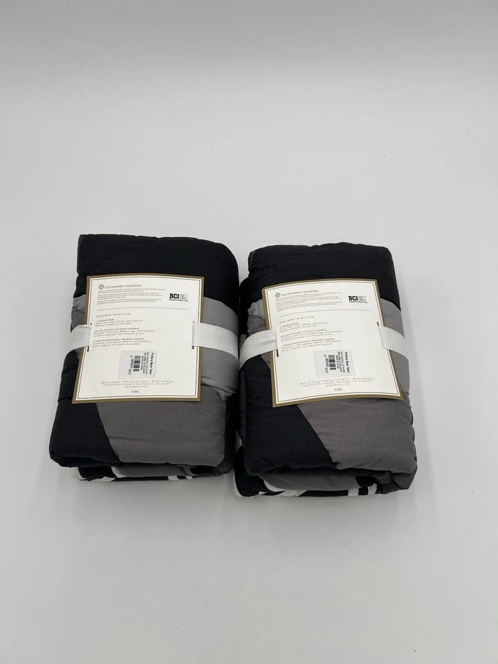 Pottery Barn Teen NHL Urban Sham 26" x 20" - Padrão - Novo com etiquetas - Conjunto de 2 - Imagem 4 de 4