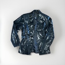 Vintage Dialogue 100% Embossed Croc Leather C...