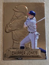 1997 Topps Stadium Club - Pure Gold Chipper Jones #PG 7
