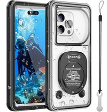 Waterproof Phone Case, Underwater Phone Cases for Snorkeling, IPX8 Diving Cas...