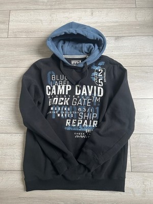  Schöner hochwertiger Camp David Herren Kapuzen Pullover Gr.XL- selten getragen