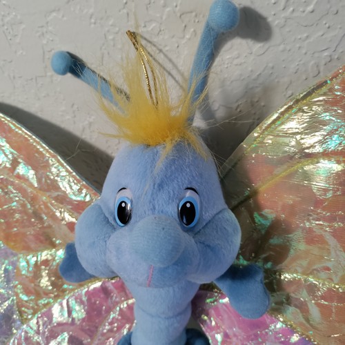 Vintage 1999 Butterfly Plush Carousel plush Toys Iridescent Wings 90s toys - Picture 2 of 6