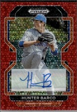 Hunter Barco 2022 Panini Prizm Draft Autographs Red AU,SN #/50 Florida