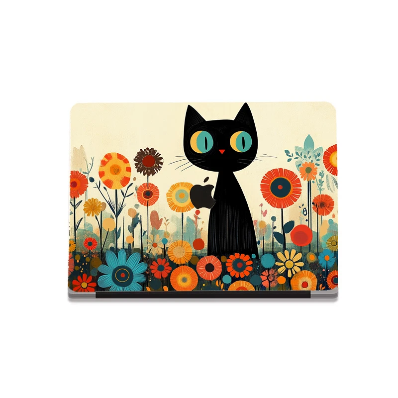 Cute Black Cat MacBook Air Pro Case High-Quality Cover Apple 2025 M5 14in 16in - Image 2 of 4
