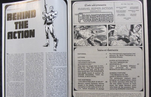 MARVEL SUPER ACTION #1 January 1976 The Punisher Early Appearance Mockingbird - Picture 3 of 18