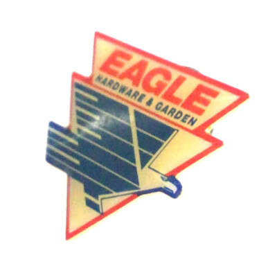 Eagle Hardware and Garden Store Pin Flash Flair K6 | eBay