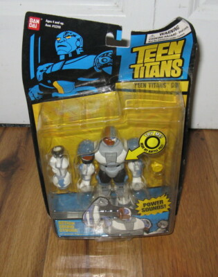 **DAMAGED PLEASE READ** Teen Titans Action Sound 5'' Cyborg Action Figure New