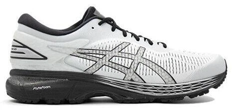 asics KAYANO 25.0 ホワイト/シルバー/ブラック Preços baixos em ASICS Gel Kayano 25 White Blue Print | eBay
