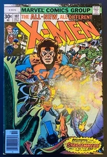 X-MEN #107 ~ 1st full appearance STARJAMMERS ~ Marvel 1977~ Beautiful NM!