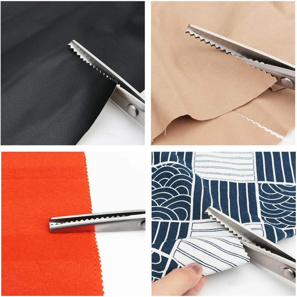 Fiskars Pinking Shears - Easy-Action Zig Zag Scissors, Bent Handle - Arthritis - Image 4 of 4