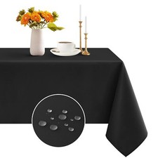 Rectangle Tablecloth Waterproof And Wrinkle Resistant Washable Polyester Table C