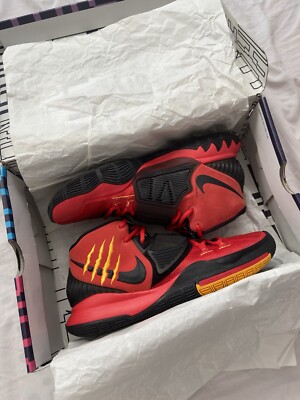 Size 8 - Nike Kyrie 6 Bruce Lee - Red