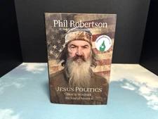 Phil Robertson Signed Book Autographed Jesus Politics Duck Dynasty Commander COA
