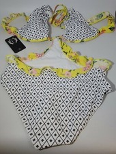 Womens Swimsuit One Piece Size Medium Flower Print NEW