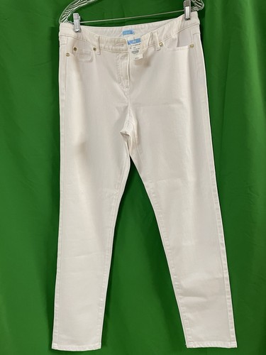 J. McLaughlin White Jeans Size 12 - NWT