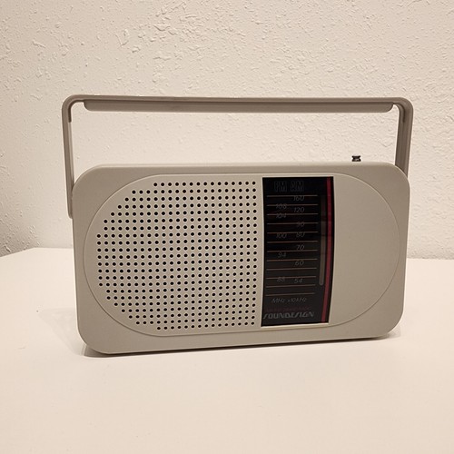 Soundesign 2204 SGY Portable Am/Fm 2 Band Portable Working Vintage ...