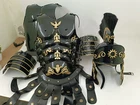 Medieval Black Vintage Muscle Greek Gladiator LARP Armor Cuirass Cosplay Gift