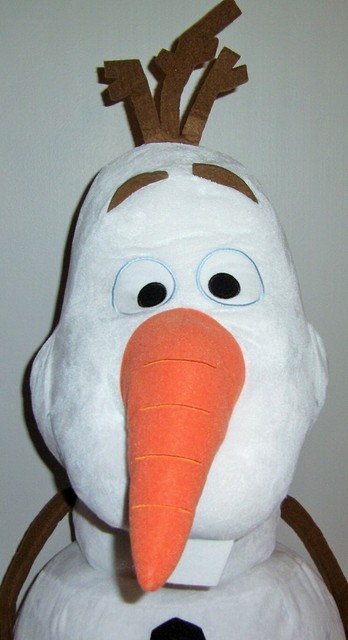 New Disney Frozen 2 Olaf Snowman Jumbo Toy Plush with Adorable Snowflakes 26