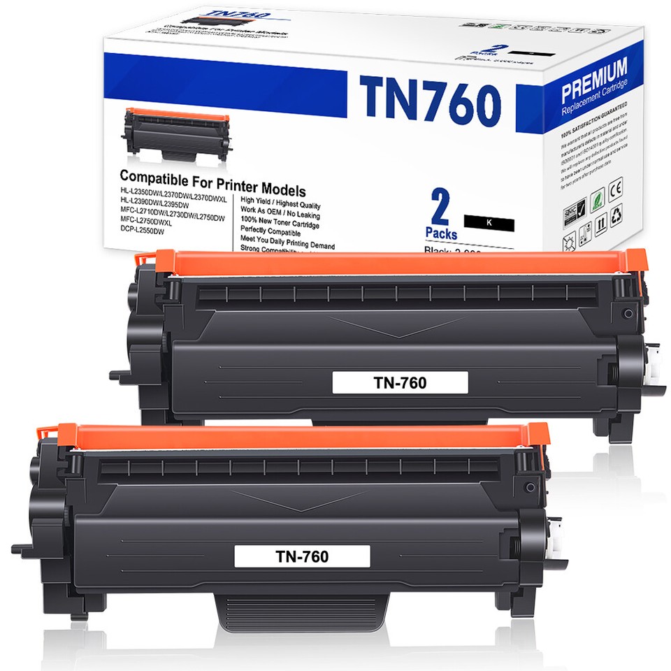 Cartuccia Toner Compatibile TN760/DR730 Per Stampanti Brother Serie L Resa - Foto 12
