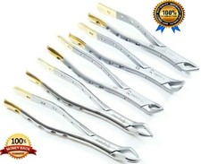 SET OF 5 GERMAN DENTAL TOOTH EXTRACTING EXTRACTION FORCEPS -DENTAL INSTRUMENT