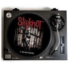 SLIPKNOT Turntable Slipmat for Vinyl Records 12" DJ Slip Mat Platter heavy metal