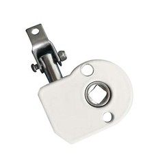 Replacement Metal Awning Manual Worm Gear Aluminium Alloy Sturdy White Color