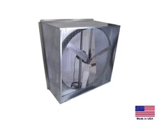 AGRICULTURAL EXHAUST FAN Slant Wall - Direct Drive  42" - 230V - 1 Ph 12,210 CFM