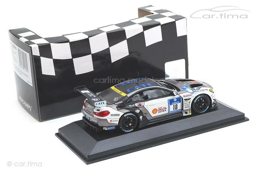 BMW M6 GT3 24h Nürburgring 2016 Farfus Müller/Wittmann MINICHAMPS 1:43 - Immagine 3 di 4
