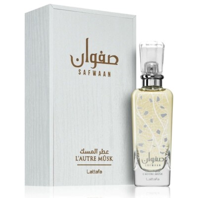 Safwaan L'autre Musk EDP Spray 100 ML ( 3.4 FL.OZ) By Lattafa (Coconut, Almond)