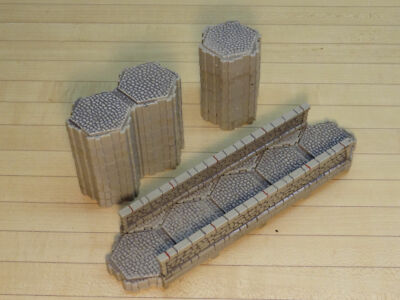 Heroscape Terrain - Forest 5-Hex Bridge and Road Lot - Expand Your Battlefield