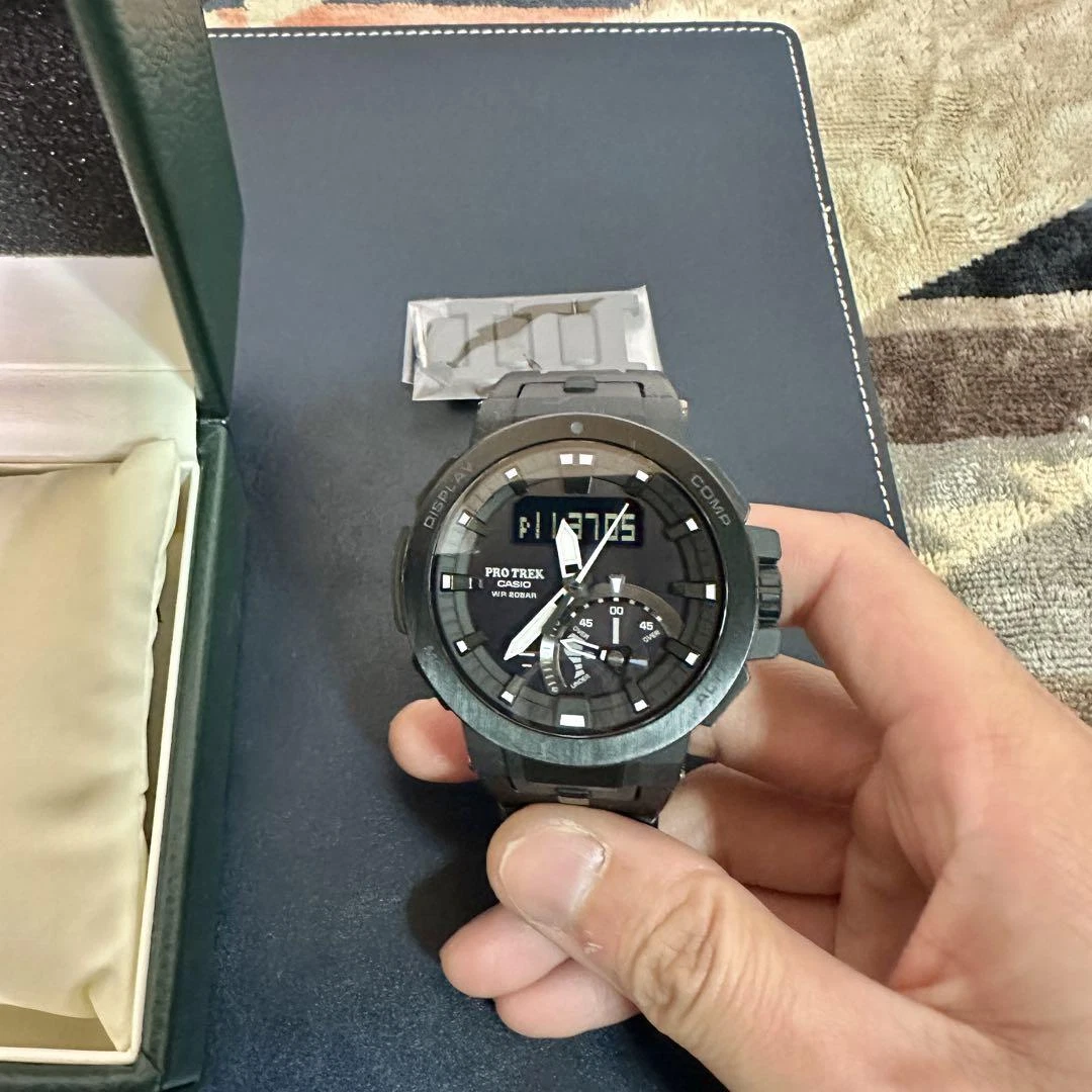 Casio Pro Trek PRW-7000FC-1BJF Radio Solar Analog Digital Men'