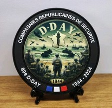 Ecusson collector CRS 80e D-DAY 1944-2024